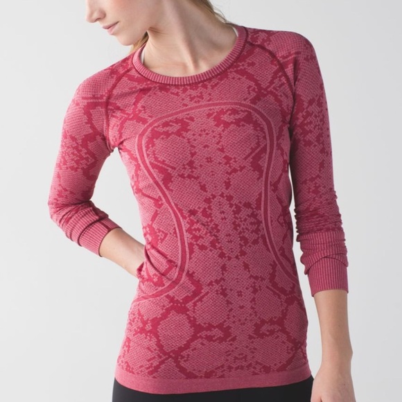 Lululemon Swiftly Tech Long Sleeve Crew size 4
Heathered Cranberry - Picture 1 of 10